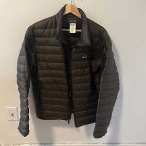 Men’s Brown Patagonia puffy Jacket | size S